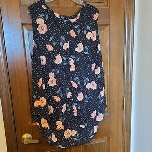 Torrid Harper Black and White Polka Dot Blouse